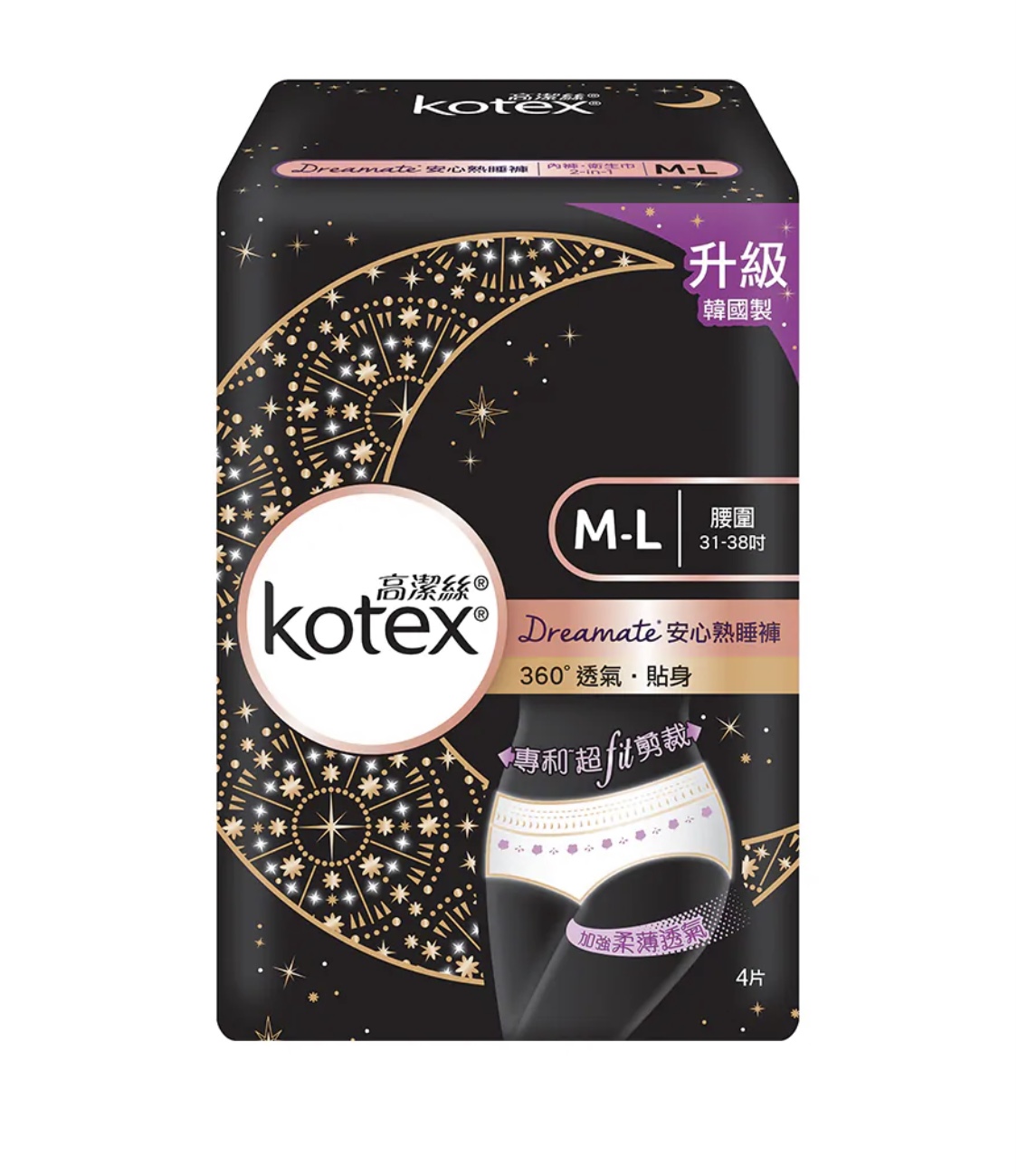 係醫院第二日我轉用安睡褲，因為試過換M巾粗暴得滯整爛左條網褲，加上順產復原較快，第二日算叫行動自如，用安睡褲成條換方便得多，出院後喺屋企頭幾日惡露較多我都用安睡褲，之後先轉返用M巾。