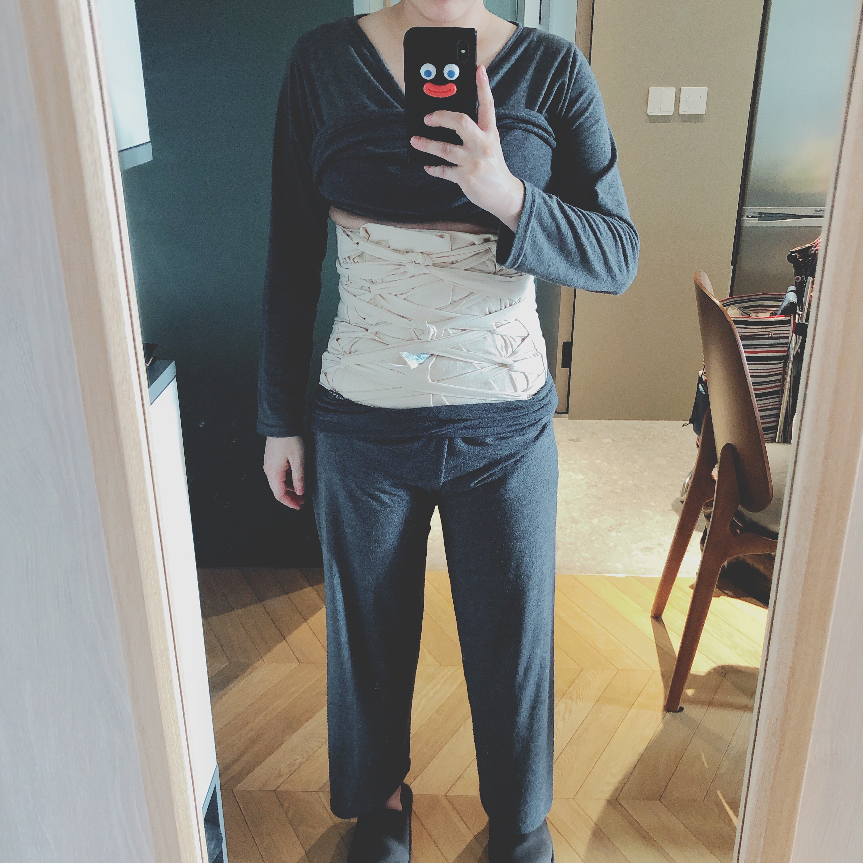 回想10紮肚真的不容易，我每日紮8小時就拆帶，有些媽媽真的可以紮20小時，所以感覺真的很personal，如果可以當然紮耐一點，誤果更好。